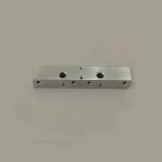 Dual Extruder Bar Mount Chassis Block